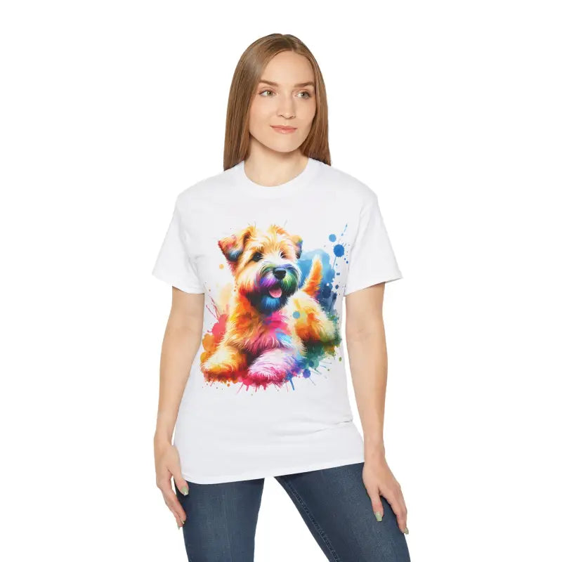 Wheaten Terrier Unisex Ultra Cotton Tee: Paw-some Style! - T-shirt