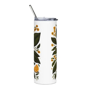 Life Skinny Tumbler - Sleek Tapered 20oz Stainless Steel - Dipaliz - White / Tumblers