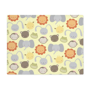 Animal Placemats - Colorful Wild Design - Dipaliz - 18’’ × 14’’