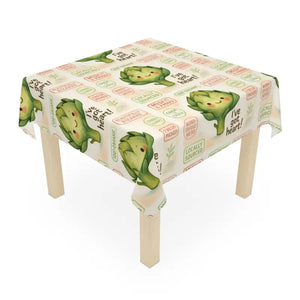 Quality Whimsical Tablecloth - Bright Dining Gift Ideas - Dipaliz - one Size / White - Tablecloths