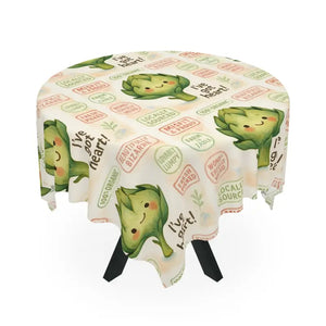 Quality Whimsical Tablecloth - Bright Dining Gift Ideas - Dipaliz - one Size / White - Tablecloths