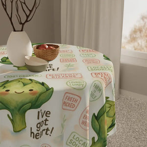 Quality Whimsical Tablecloth - Bright Dining Gift Ideas - Dipaliz - one Size / White - Tablecloths