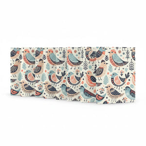 Whimsical Bird Pattern Cloth Napkins Set - Dipaliz