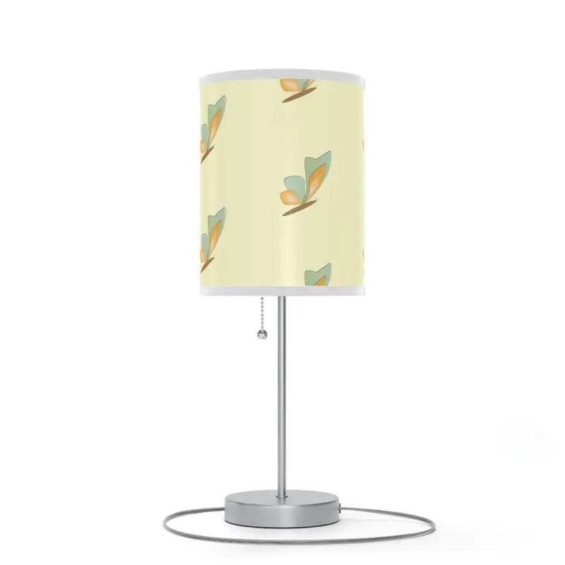 Whimsical Butterfly Lamp with Us|ca Plug - White / Silver / one Size Home Decor