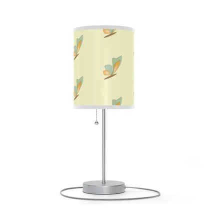 Whimsical Butterfly Lamp with Us|ca Plug - White / Silver / one Size Home Decor