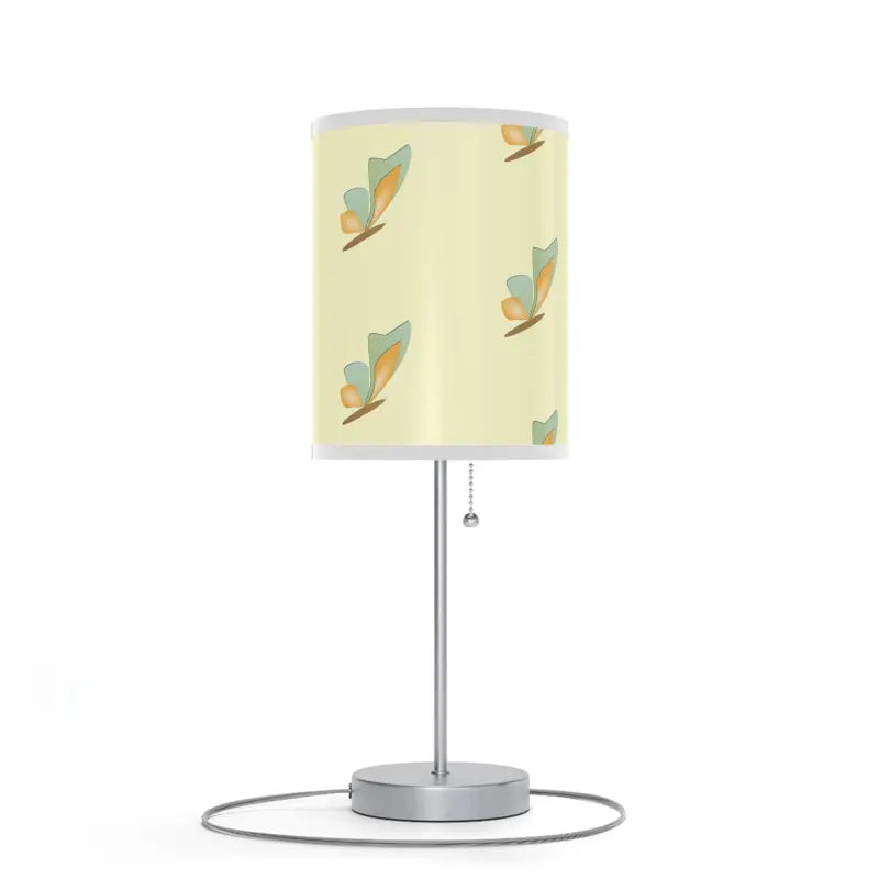 Whimsical Butterfly Lamp with Us|ca Plug - White / Silver / one Size Home Decor