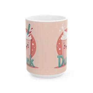 Whimsical Dunk Ceramic Mug - Elevate your Coffee Ritual - Dipaliz - 15oz - Mugs