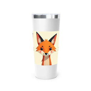 Fox Tumbler 22oz - Insulated Coffee Adventure Essential - Dipaliz - White - Tumblers