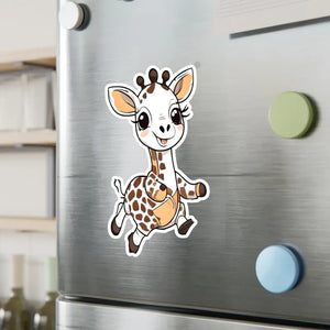 Giraffe Kiss Cut Vinyl Decals - Vibrant Safari Style - Dipaliz - Decorative Stickers