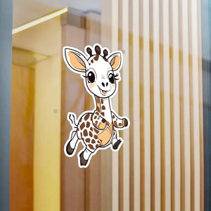 Giraffe Kiss Cut Vinyl Decals - Vibrant Safari Style - Dipaliz - Decorative Stickers