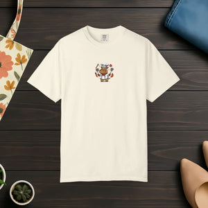 Whimsical Hippo Chef Cozy Tee - Soft Cotton Blend - Dipaliz - T-shirts