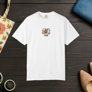 Whimsical Hippo Chef Cozy Tee - Soft Cotton Blend - Dipaliz - T-shirts