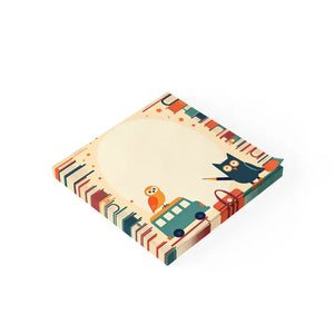Whimsical Owl Note Pads - Colorful Study Essentials - Dipaliz - Sticky Notes