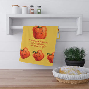 Whimsical Pepper Tea Towels – Quick Drying - Dipaliz - Kitchen