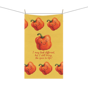 Whimsical Pepper Tea Towels – Quick Drying - Dipaliz - Kitchen