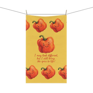 Pepper Tea Towels - Whimsical Quick Drying Kitchen Set - Dipaliz