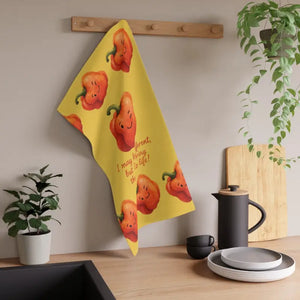 Pepper Tea Towels - Whimsical Quick Drying Kitchen Set - Dipaliz