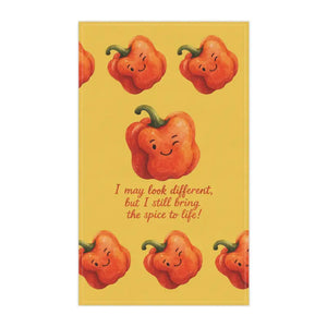 Pepper Tea Towels - Whimsical Quick Drying Kitchen Set - Dipaliz