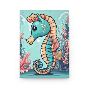 Seahorse Hardcover Journal Lined Pages for Bold Writers - Dipaliz - Journals