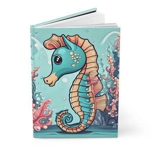 Seahorse Hardcover Journal Lined Pages for Bold Writers - Dipaliz - Journals