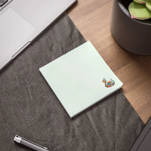 Cute Snail Print Sticky Notes - Desk Notepads - Dipaliz