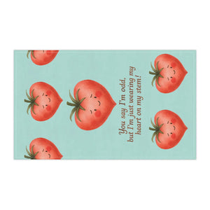 Heart-shaped Tomato Tea Towels – Cotton Kitchen - Dipaliz