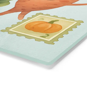 Vegetable Cutting Board Tempered Glass Surface Brighten Meal Prep - Boards