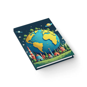 Whimsical World Ruled Lines Journal - Creative Dreamers - Dipaliz - Journals