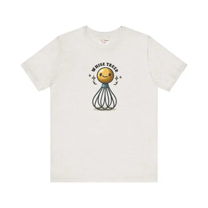 Fun Cooking Flair Sleeve Tee Offers Food Lovers Style - Dipaliz - Heather Cement / Xs - T-shirts