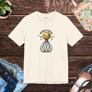 Fun Cooking Flair Sleeve Tee Offers Food Lovers Style - Dipaliz - Natural / Xs - T-shirts