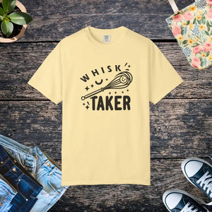 Whisk Taker Unisex Garment-dyed Tee - Bold Street Art Design - Dipaliz - Banana / s - T-shirts