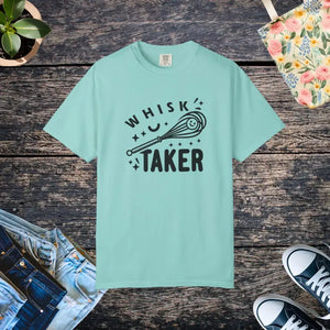 Whisk Taker Unisex Garment-dyed Tee - Bold Street Art Design - Dipaliz - Chalky Mint / s - T-shirts