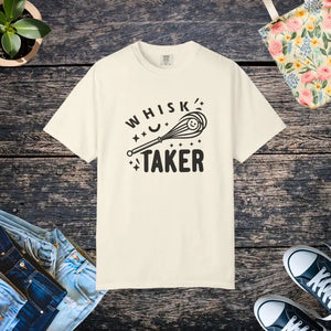 Whisk Taker Unisex Garment-dyed Tee - Bold Street Art Design - Dipaliz - Ivory / s - T-shirts