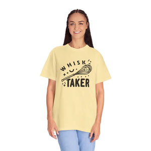 Whisk Taker Unisex Garment-dyed Tee - Bold Street Art Design - Dipaliz - T-shirts