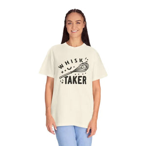 Whisk Taker Unisex Garment-dyed Tee - Bold Street Art Design - Dipaliz - T-shirts