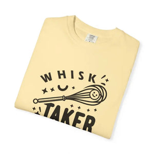 Whisk Taker Unisex Garment-dyed Tee - Bold Street Art Design - Dipaliz - T-shirts