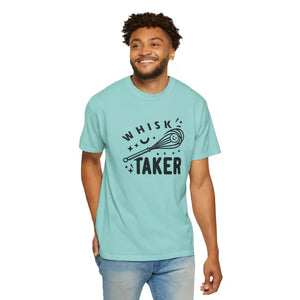 Whisk Taker Unisex Garment-dyed Tee - Bold Street Art Design - Dipaliz - T-shirts