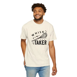 Whisk Taker Unisex Garment-dyed Tee - Bold Street Art Design - Dipaliz - T-shirts