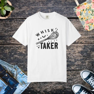 Whisk Taker Unisex Garment-dyed Tee - Bold Street Art Design - Dipaliz - White / s - T-shirts