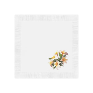 White Coined Napkins – 3 Ply Party Tableware - Dipaliz - Paper
