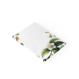 Floral Sticky Notes - Gsm White Uncoated Paper - Dipaliz