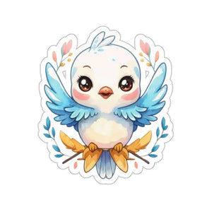 White Sticker - Premium Decorative Decal - Dipaliz - 2’’ × / Stickers