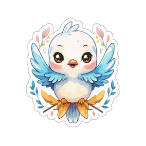 White Sticker - Premium Decorative Decal - Dipaliz - 3’’ × / Stickers