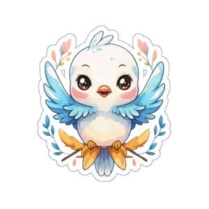 White Sticker - Premium Decorative Decal - Dipaliz - 4’’ × / Stickers