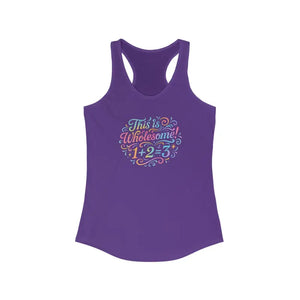 Wholesome Racerback Tank Four-way Stretch Free Motion - Dipaliz - Xs / Solid Purple Rush - Tops