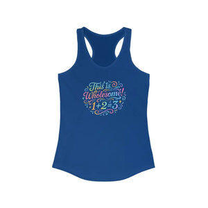 Wholesome Racerback Tank Four-way Stretch Free Motion - Dipaliz - Xs / Solid Royal - Tops