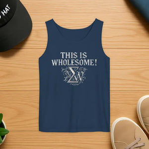 Tank Top - Garment-dyed Finish Breezy Comfort - Dipaliz - True Navy / s - Tops