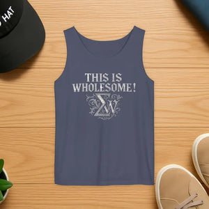 Tank Top - Garment-dyed Finish Breezy Comfort - Dipaliz - Denim / s - Tops