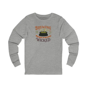 Wicked Brewing Long Sleeve Tee Magical Comfort Charcoal Gray - Dipaliz - s / Athletic Heather - T-shirts