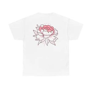 T-shirt - Lifey Floral Tee Unisex Cotton Shirt for Couples - Dipaliz